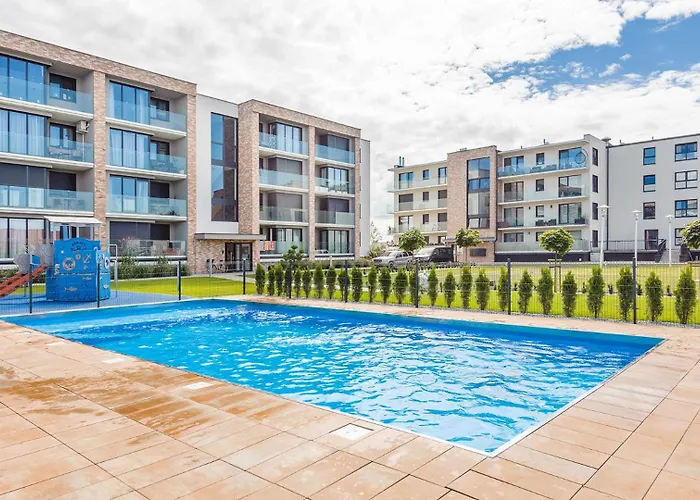 Apartament Zlota Perla Z Parkingiem 16 E Perlowa Przystan - Holiday City